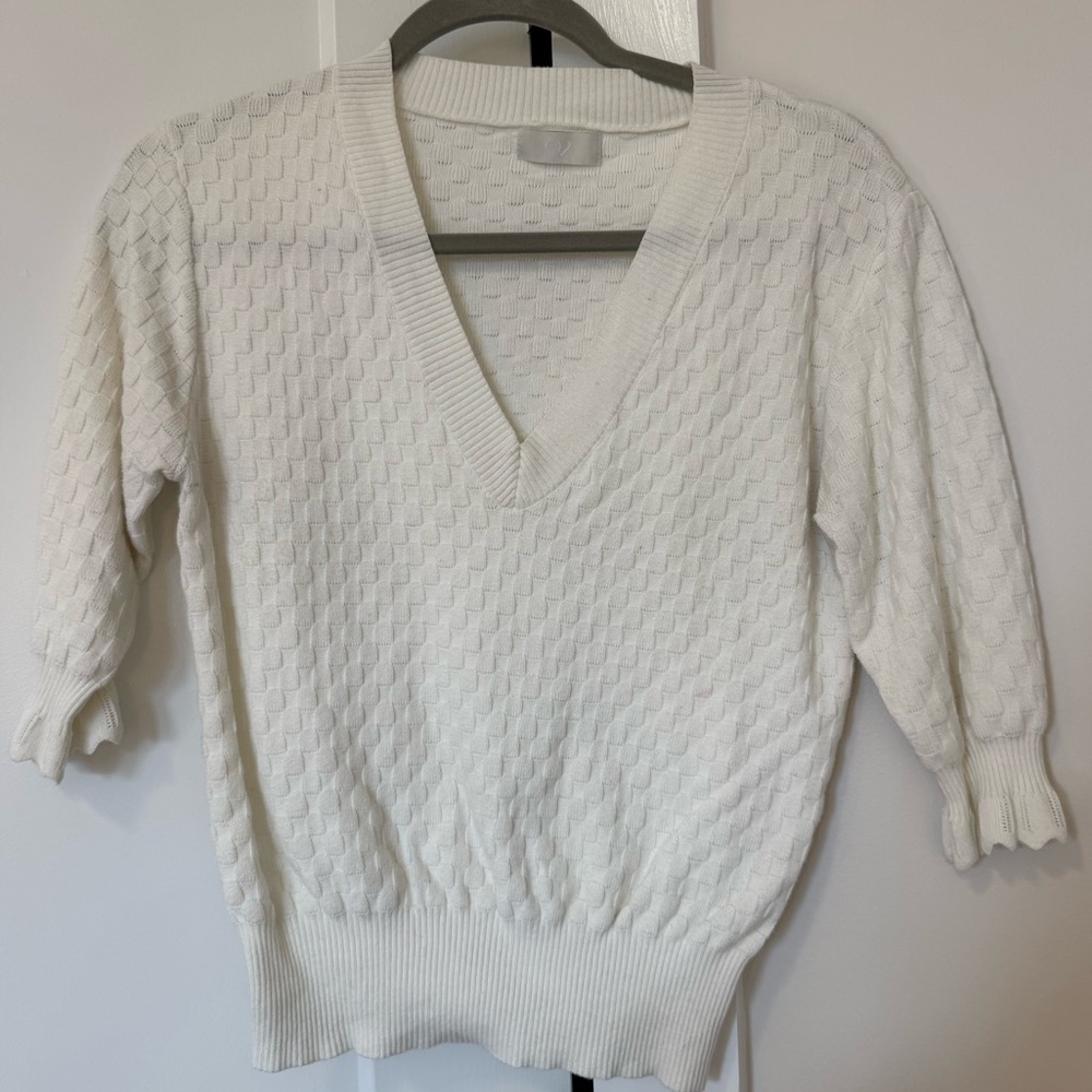 White sweater
